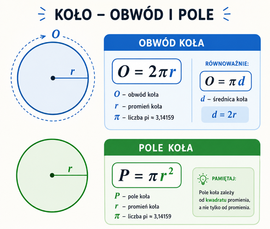 Pole koła